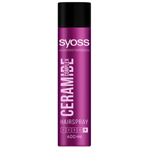Лак для волосся Syoss Ceramide Complex Фіксація 5 400мл