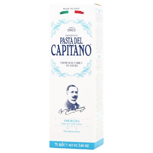 Зубна паста Pasta Del Capitano 1905 для курців 75мл