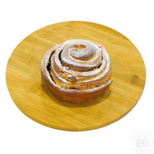 Булочка здобна з журавлиною