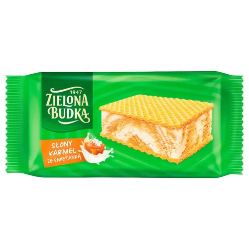 Морозиво Zielona Budka солона карамель 180мл