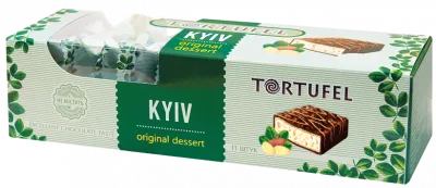 Коробка вафельних цукерок CHOCOBOOM TORTUFEL Kyiv 185г