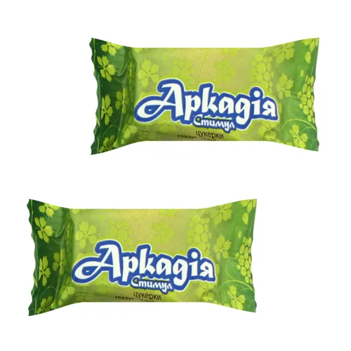 Цукерки глазуровані желейні Аркадія Стимул кг