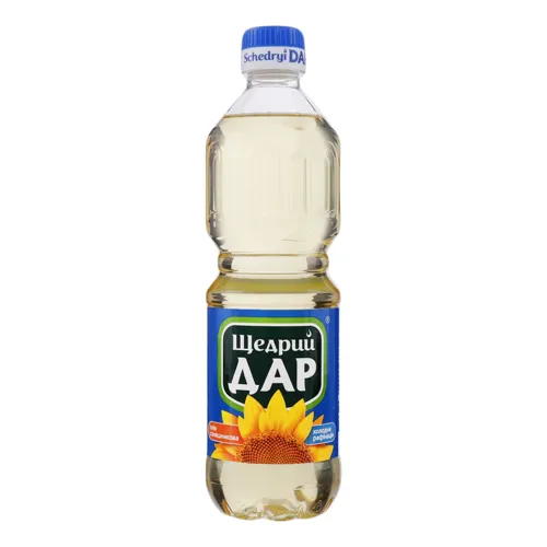 Олія соняшникова рафінована Щедрий дар 0,5л