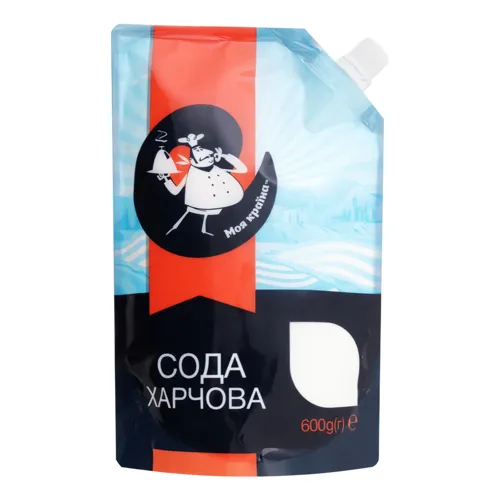 Сода харчова «Моя Країна» для приготування 600г