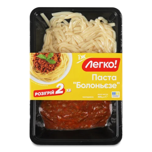 Паста Болоньєзе В/ґ Легко! Лоток 300г