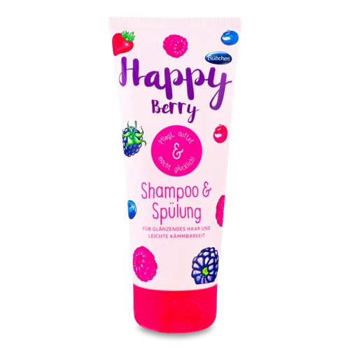 Дитячий Шампунь-ополіскувач Happy Berry Bubchen, 200мл