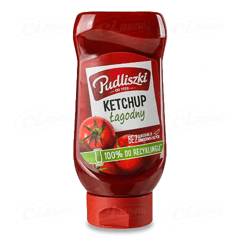 Кетчуп томатний Pudliszki, 480г