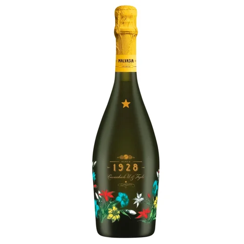 Вино ігристе Cavicchioli Malvasia Emilia Amabile біле напівсолодке 8% 0,75л
