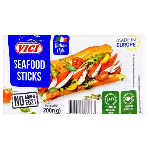 КРАБОВІ ПАЛ СУРІМІ ОХ200Г IT S