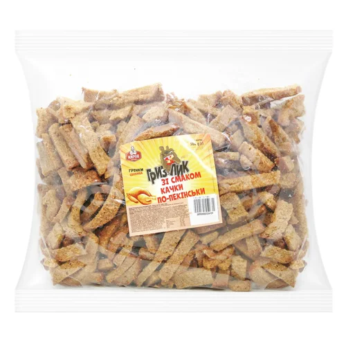 Грінки житні смак качки по пекінськи Мирон 500г