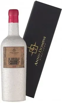 Вино Anno Domini Le Argille Cabernet di Cabernet червоне сухе 0.75л 15% у подарунковій упаковці