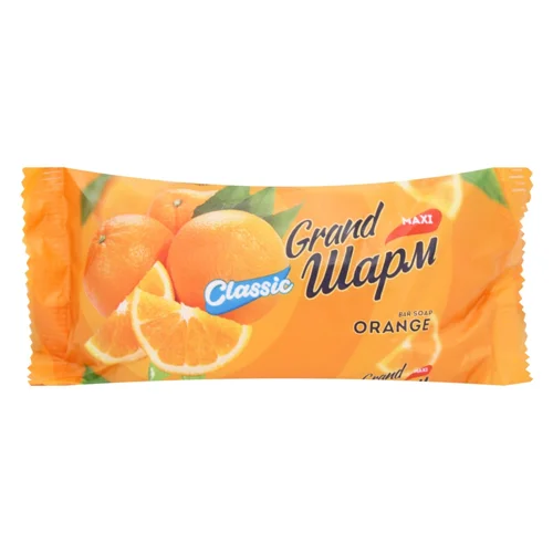 Мило тверде Grand Шарм Maxi Апельсин 125г