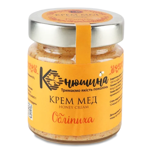 Крем-Мед Обліпиха Вищого Ґатунку, С/Б 220г