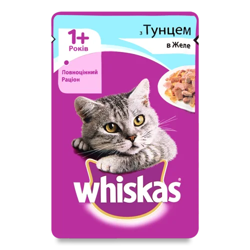 Корм Для Дорослих Котів З Тунцем В Желє В/ґ 100г