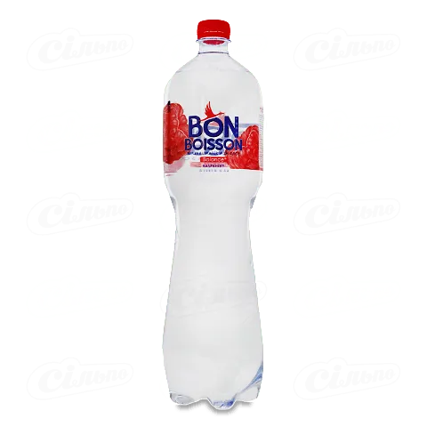 Вода мінеральна Бон Буассон з соком Малина 1,5л