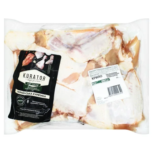 Крило плечова частина курчати-бройлера Kurator охолоджене ~2,5кг