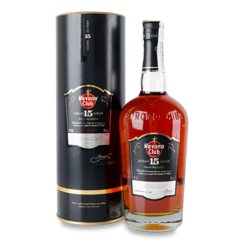 Ром Вищого Ґатунку Anejo 15 Аños Gran Reserva Havana Club, 0.7л, 40%