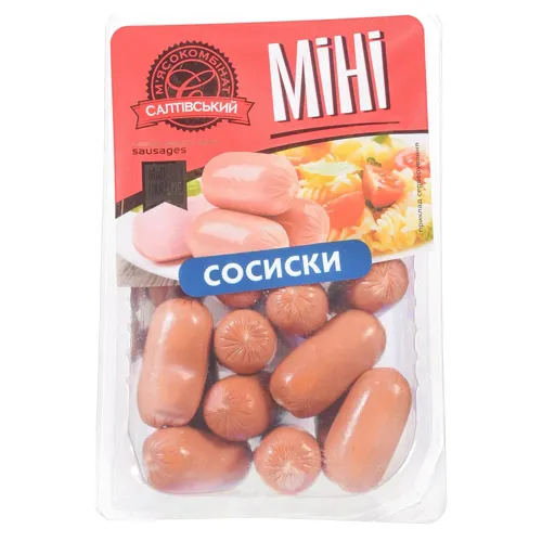 Сосиски Салтівський М'ясокомбінат міні 350г