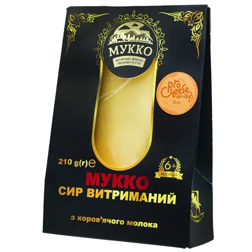 Сир Мукко Витриманий 50,2%, 210г