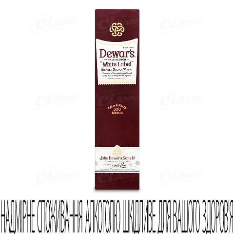 Віскі Dewer's Design 2014 White Label в коробці, 0,7л