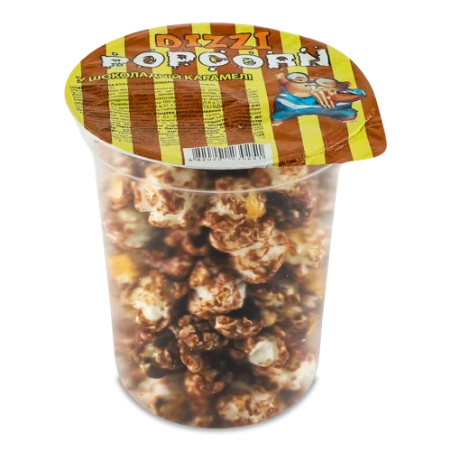 Повітряні Зерна Кукурудзи У Шоколадній Карамелі, ст 55г