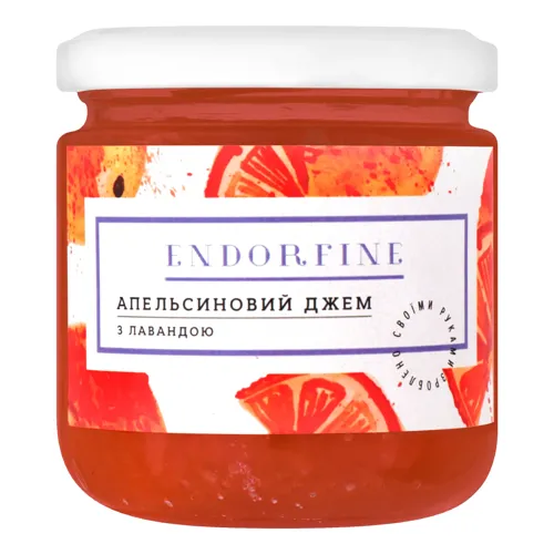 Джем апельсиновий з лавандою Endorfine 234г