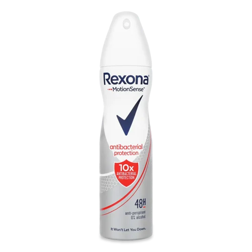 Антиперспірант Аерозольний Rexona Antibacterial Protection 150мл