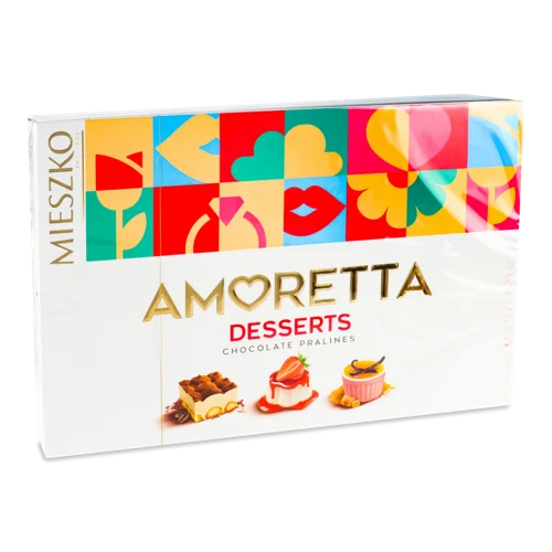 Цукерки Amoretta Desserts, В/ґ, 276 г