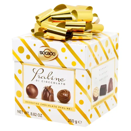 Цукерки шоколадні праліне Luxory Chocobox Socado 250г