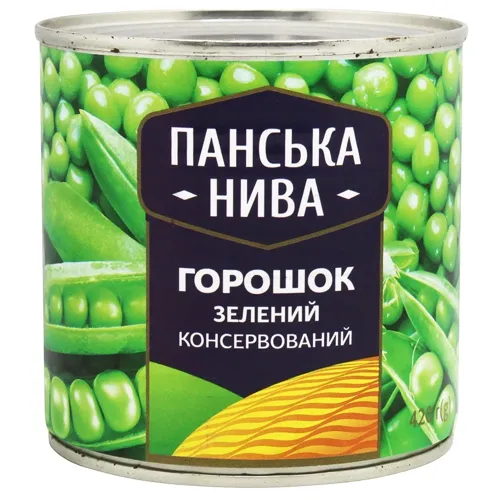 Горошок зелений Панська Нива 410г