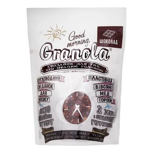 Сніданок сухий Good Morning Granola з шоколадом 330г