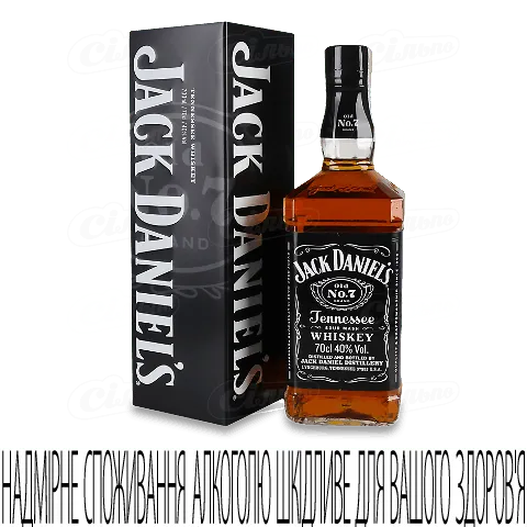 Віскі Jack Daniel's в металевій коробці, 0,7л
