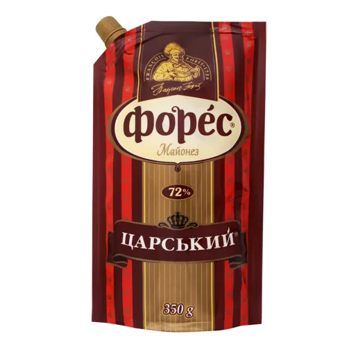 Майонез 72% Царський Форес д/п 350г