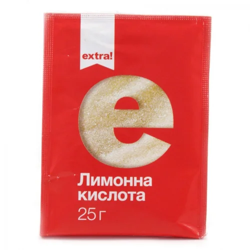Кислота Extra! лимонна,25г