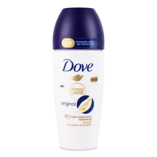 Антиперспірант Кульковий Dove Original Advanced Care 50мл