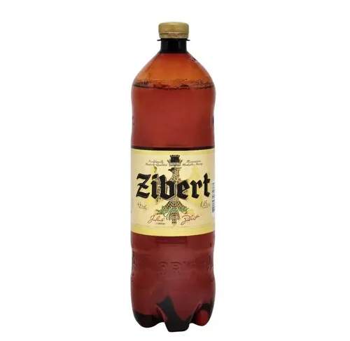 Пиво Zibert Lagerbier світле пастеризоване 4.4% 1.15л