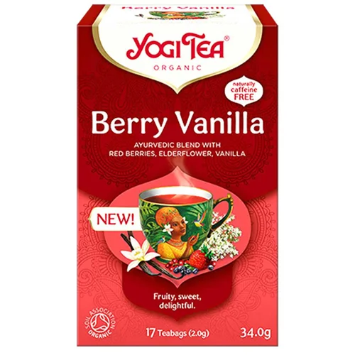 Фіточай Yogitea Berry Vanilla 2г*17шт