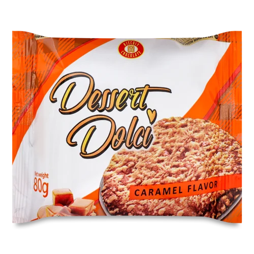 Десерт Бісквітно-Пісочний Caramel Dolci, В/ґ, 80г
