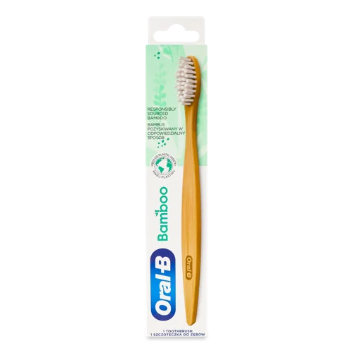 Зубна Щітка Бамбук Oral-B, Вищий ґатунок, 1шт