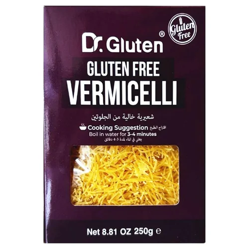 Макаронні вироби Dr.Gluten Вермішель без глютену 250г
