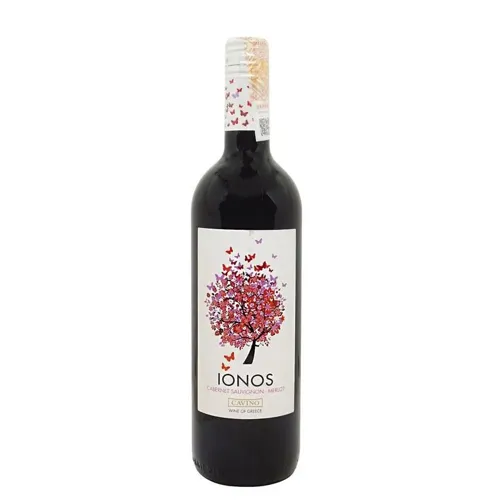 Вино Cavino Ionos червоне сухе 12% 0,75л