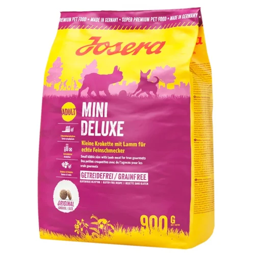 Корм сухий Josera Mini Deluxe з ягням для собак малих порід 900г