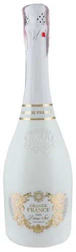 Вино ігристе 10.5-12.5% біле напівсухе Grand France пл