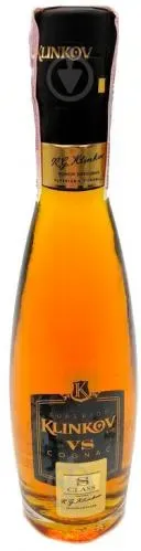 Коньяк Клінков S-клас 40% 5 зірочок 0,25л