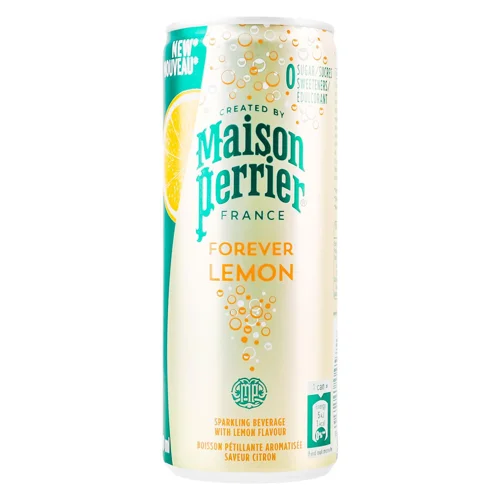 Вода мінеральна Perrier Лимон сильногазована 250мл