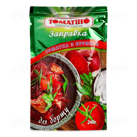 Заправка Томатіно томатна з буряком, 240г