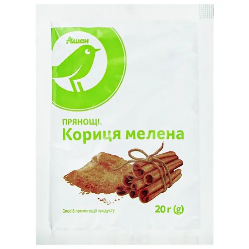 Кориця Ашан мелена 20г