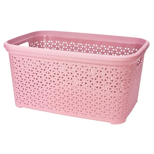 Кошик Diomedea з рамкою 365x535x260мм 35л темно-пудровий