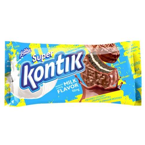 Печиво Konti Супер-Контік зі смаком молока 100г