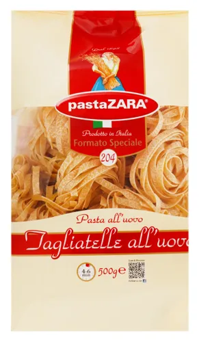 Вироби макаронні яєчні Tagliatelle Pasta Zara м/у 500г